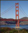 The Golden Gate Bridge is a visible sign of the urbanization of San Francisco Bay